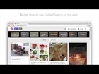 Pin tip: How to use Guided Search on web