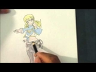 Speed Drawing Lucy Heartfilia (FairyTail