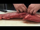 Cleaning a Whole Beef Tenderloin