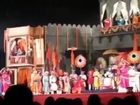 Stage collapses during Indian play