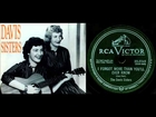 The Davis Sisters (Skeeter Davis) - I Forgot More Than You'll Ever Know (About Him)