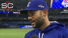 Rios: 'My approach at the plate was good'
