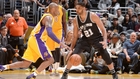 Kobe scores 25, but Lakers fall to Spurs