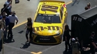 Kyle Busch's car collides woman in infield area