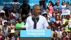 Obama takes up the fight for Hillary in Philly