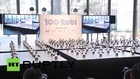 Japan: Watch 100 mini breakdancing robots perform flawless routine