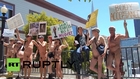 USA: Nudists strip to honour saint in San Fran *EXPLICIT CONTENT*