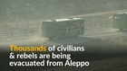 Aleppo evacuations under way after ceasefire deal