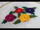 Hand Embroidery Designs | Rambler rose stitch | Stitch and Flower-171