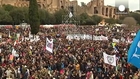 Rome rally defends traditional family as Italy debates same-sex unions