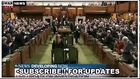 Canada Shooting Hero Enters Parliament to Standing Ovation