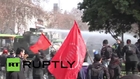 Chile: Police fire water cannons and tear gas at Santiago protesters