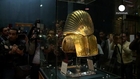 Tutankhamun’s mask is back on display in all its splendor