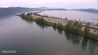 Train Coming Into Sandpoint City Beach Park On Lake Pend Oreille