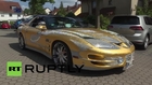 Germany: Used cars not flash enough? Try this €3.4mil GOLD-encrusted Trans-Am