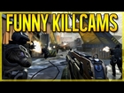 Black Ops 2 - Funny Killcams! (RCXD, Combat Axe Across Map, Care Package Kill!)