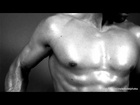 Male Model Fitness Slow Motion Black and White 1.2