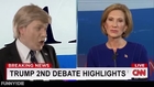 Donald Trump 2nd Debate Highlights