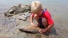 Little Boy Genuinely Devastated Over Fish