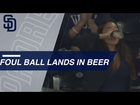 Good Hops: Fan chugs beer after foul ball lands in it