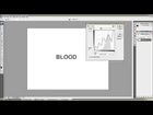 Adobe photoshop cs3 tutorial text effect tutorial for beginners