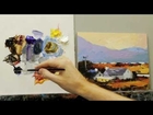 Acrylic Palette Knife Painting Techniques Tutorial Part 4 of 4