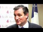 Ted Cruz Owns a Reporter in Beaumont, TX on Question About Gay Marriage