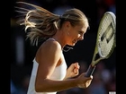 beautiful and sweaty college tennis girl practice for match-tutorial tennis