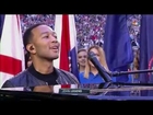 John Legend Sings America The Beautiful @ NFL Super Bowl XLIX 2015