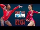 2014 Secret U.S. Classic - Senior Podium Training - Balance Beam