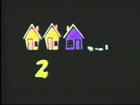 Classic Sesame Street animation - adding two to three houses