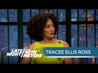 Tracee Ellis Ross Talks Being Put on Blast by Kanye - Late Night with Seth Meyers