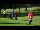 Cameron Smith, Brian Lara, Natalie Cook & Guy Leech on Pro-am day -  Aust. PGA Championship 2014