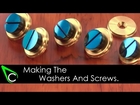 How To Make A Clock In The Home Machine Shop - Part 3 - Making The Washers And Screws