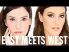 East Meets West - Makeup Trend Transformation Tutorial