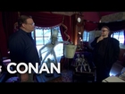 Andy Visits Guillermo Del Toro's Bleak House  - CONAN on TBS