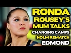Rousey's mom: Ronda needs to leave 'idiot' coach in order to beat Holm