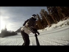 Snowboarding in Mammoth with GoPro Hero HD Attached to GoScope
