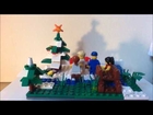 lego animation christmas scene