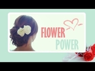 DIY FLOWER WRAPPING FOR HAIR