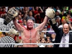 WWE SummerSlam 2014: Brock Lesnar wins WWE World Heavyweight Championship John Cena defeated