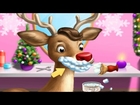 Animal Christmas Hair Salon -  Maker up Animals | Educational Game Play By TutoTOONS