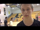 Lancaster Mennonite volleyball player Zach Alderman