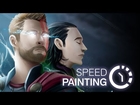 [Speed Paint] THOR RAGNAROK
