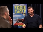 Deadpool star Ryan Reynolds Interviewing Hugh Jackman before Eddie the Eagle Movie Launch
