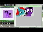 Speed drawing me and apple bloom! (Not the apple bloom from mlp)