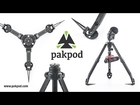 Introducing PAKPOD - A compact, waterpoof, super-versatile tripod