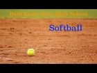 Bald Eagle Area Softball Lady Eagles VS Central Mountain