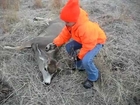 Savannah's first deer hunt.  