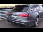 Audi RS6 v8 t revving and exhaust sound 2014